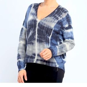 Zoe hand dyed cashmere sweater